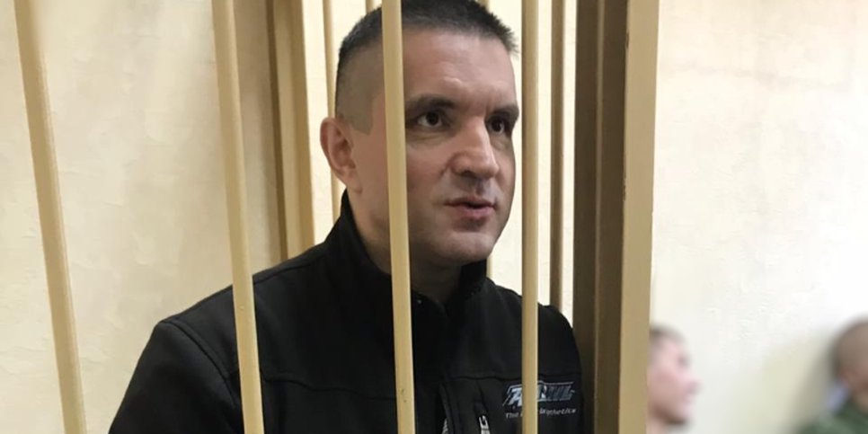 Foto: Valentyn Osadchuk no tribunal (2019)
