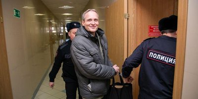 Фото: Деннис Кристенсен во время суда