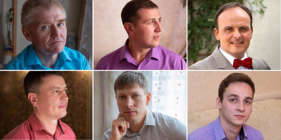 In the photo from left to right from top to bottom: Sergey Logunov, Alexey Matveev, Vladimir Kochnev, Nikolai Zhugin, Pavel Lekontsev, Vladislav Kolbanov

