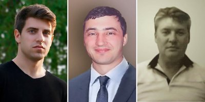 Photo: Alexander Akopov, Shamil Sultanov and Konstantin Samsonov