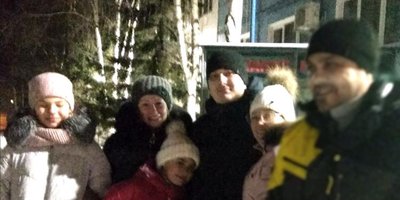 Kuva: Anton Ostapenko tutkintavankeuskeskuksen uloskäynnillä