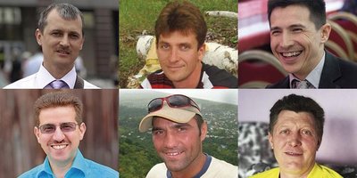 In the photo from left to right, from top to bottom: Konstantin Bazhenov, Alexey Budenchuk, Felix Makhammadiyev, Alexey Miretsky, Roman Gridasov, Gennady German