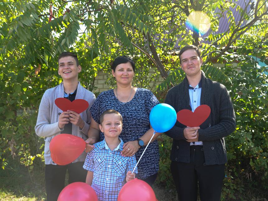 Mariya Beltikova and her three sons are waiting for Maksim's release