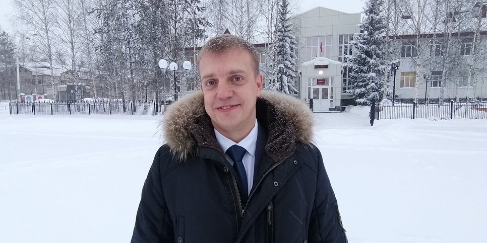 Andrey Sazonov on the day of the verdict