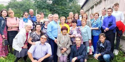 On the day of Valeriy’s sentencing, relatives and friends came to support him. July 2024