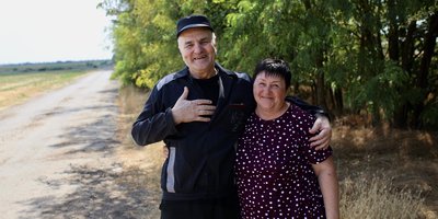 “The hardest challenge during the prosecution was being apart.” The Meleshko couple after Vasiliy&rsquo;s release. July 2024