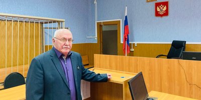 Oleg Sakun on the day the verdict was announced. March 25, 2025