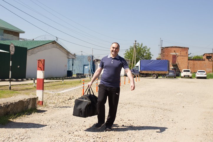 Inver Siyukhov en el contexto del centro de detención preventiva. Abril 2025