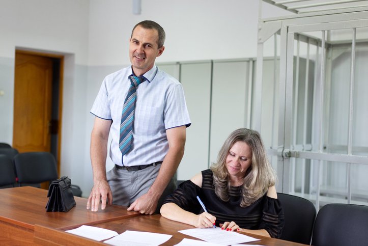 Irina avec son mari Vitaly. 4 juillet 2025