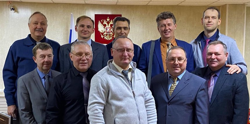 Осужденные верующие на одном из заседаний, 2023 год