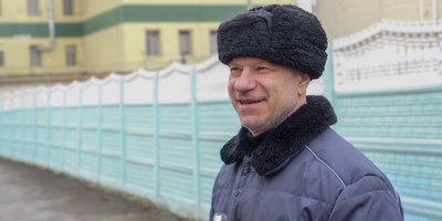 Эдуард Свиридов после выхода из колонии. Апрель 2026 г.