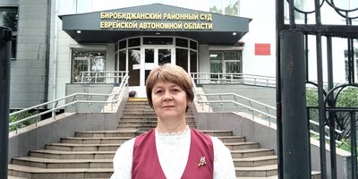 Irina Savkina el día de la sentencia